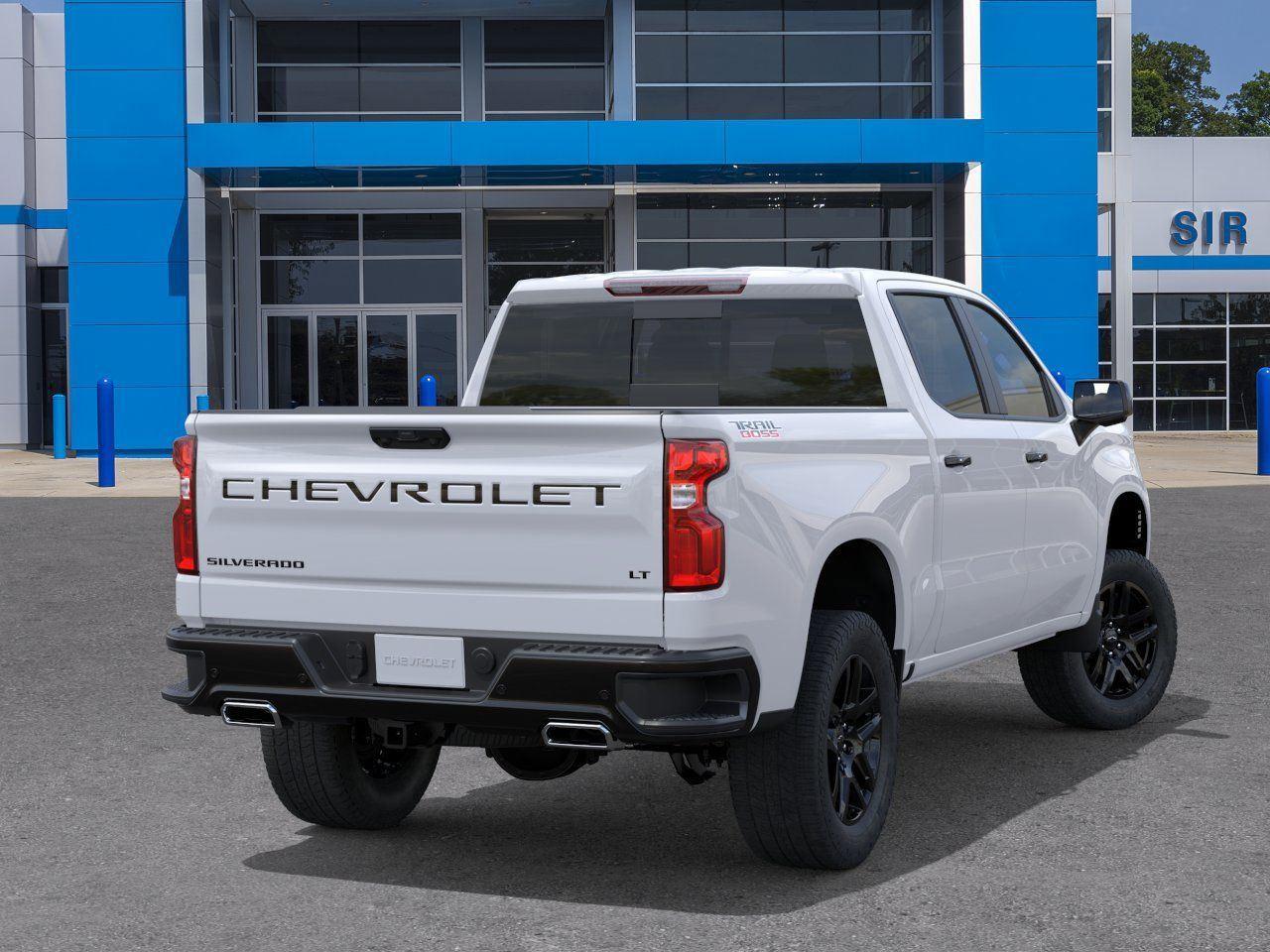 2026 Chevrolet Silverado 1500 LT Trail Boss - Summit White exterior view 5