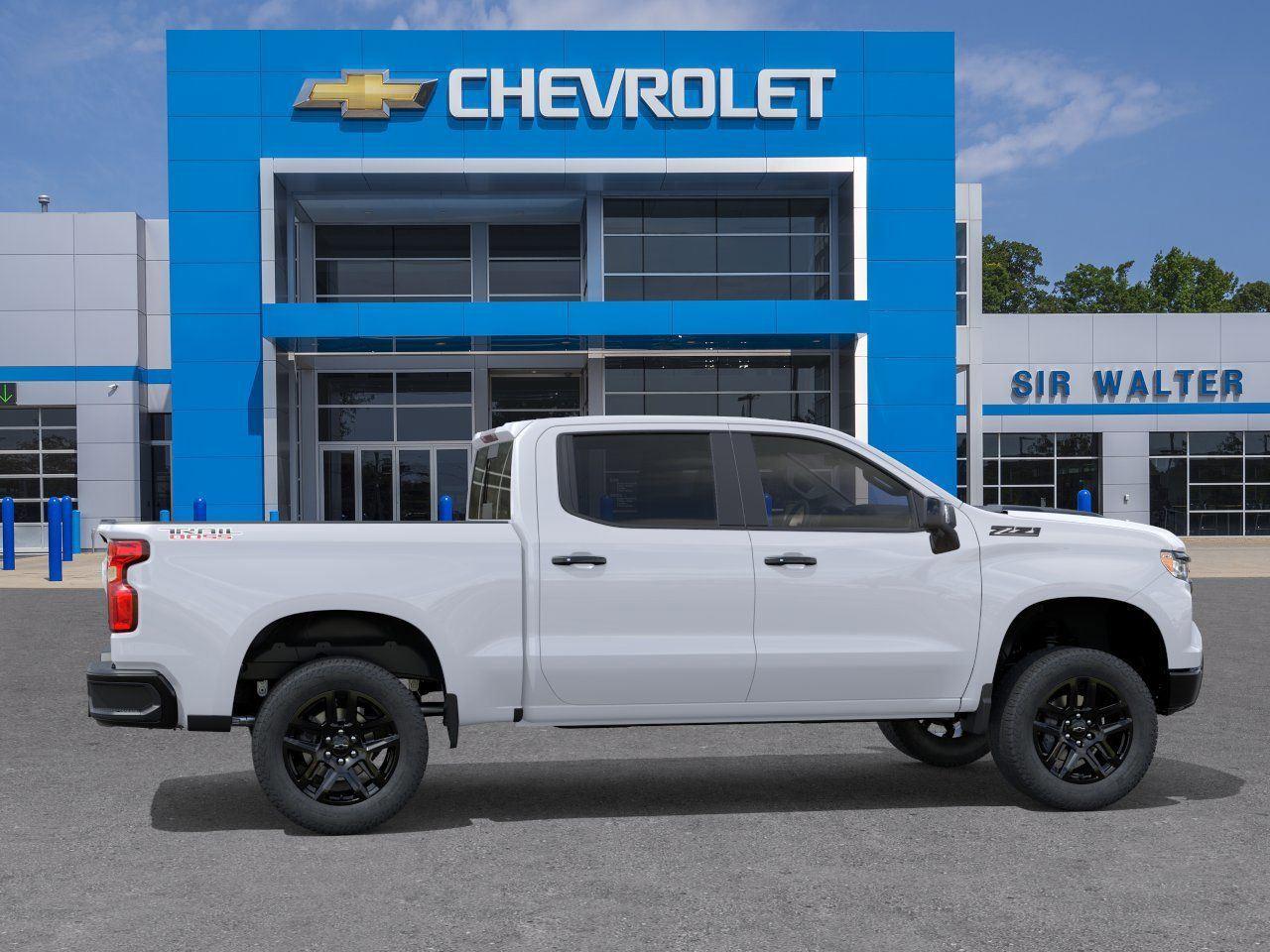 2026 Chevrolet Silverado 1500 LT Trail Boss - Summit White exterior view 6