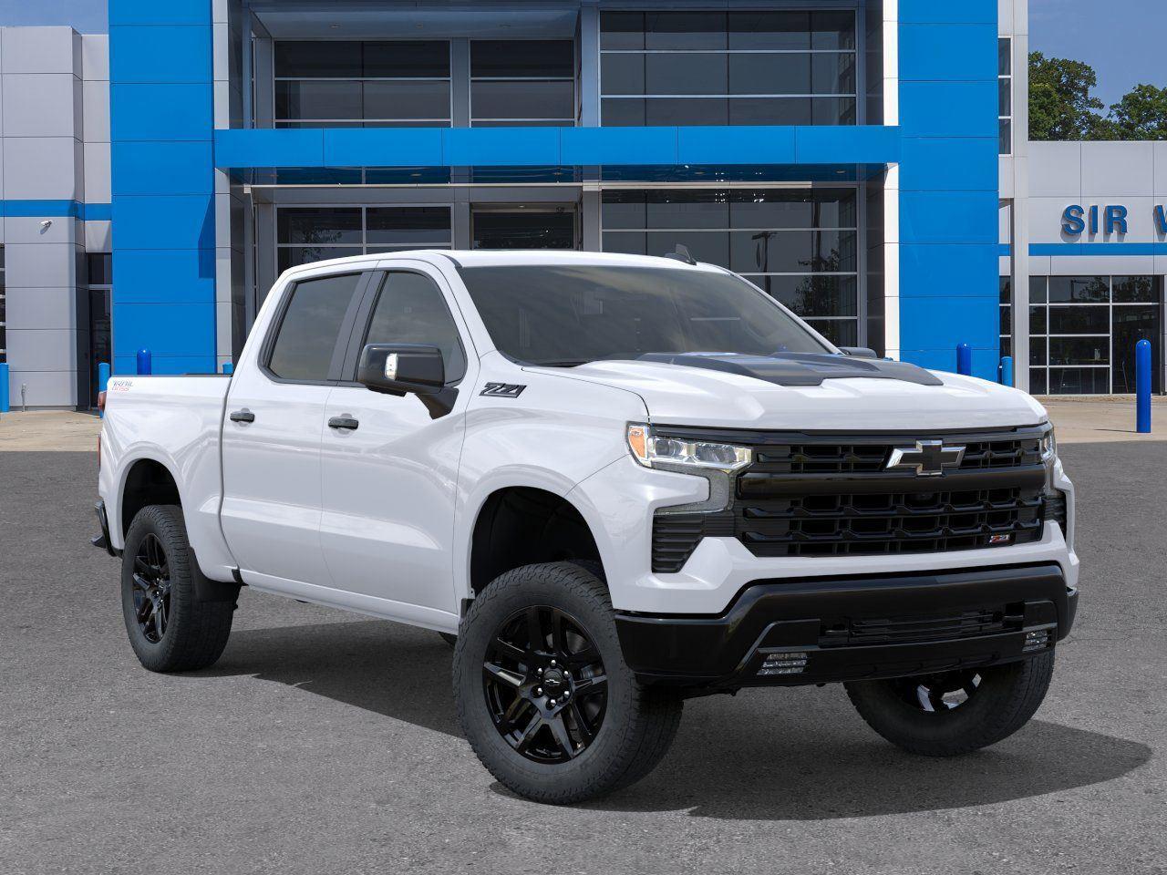 2026 Chevrolet Silverado 1500 LT Trail Boss - Summit White exterior view 8
