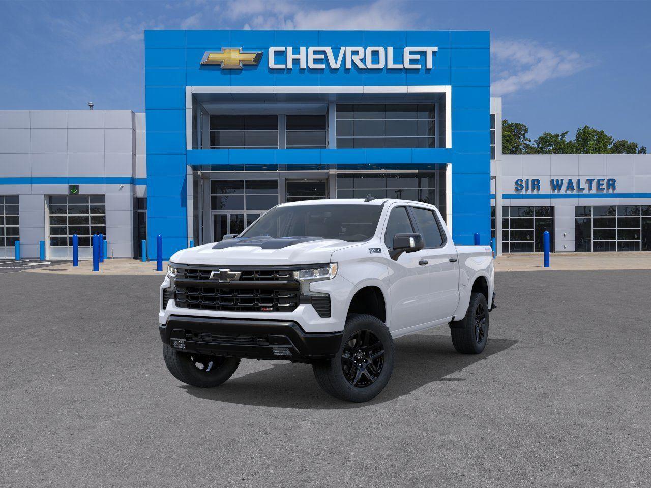 2026 Chevrolet Silverado 1500 LT Trail Boss - Summit White exterior view 9