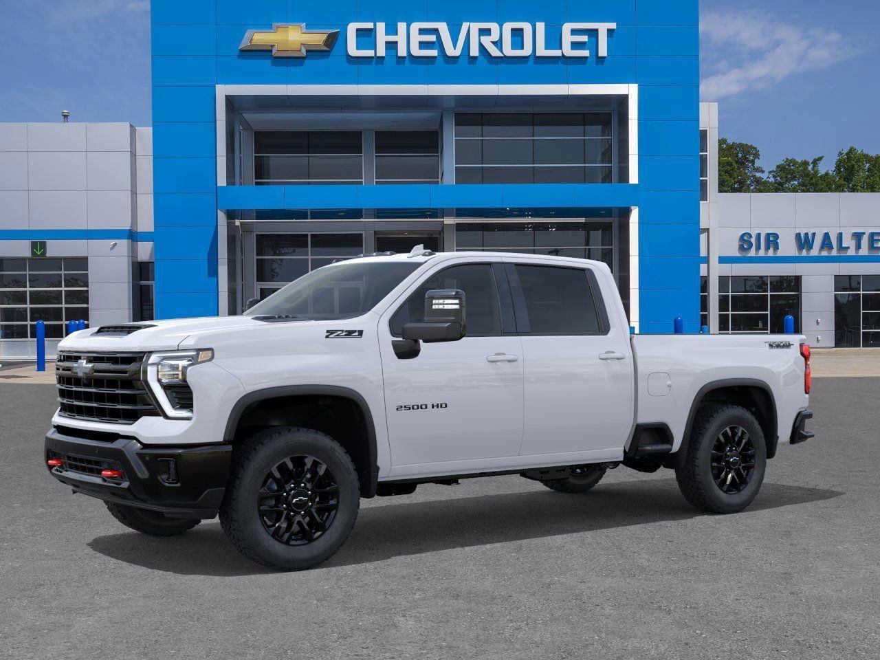 2026 Chevrolet Silverado 2500HD LTZ - Summit White exterior view 2