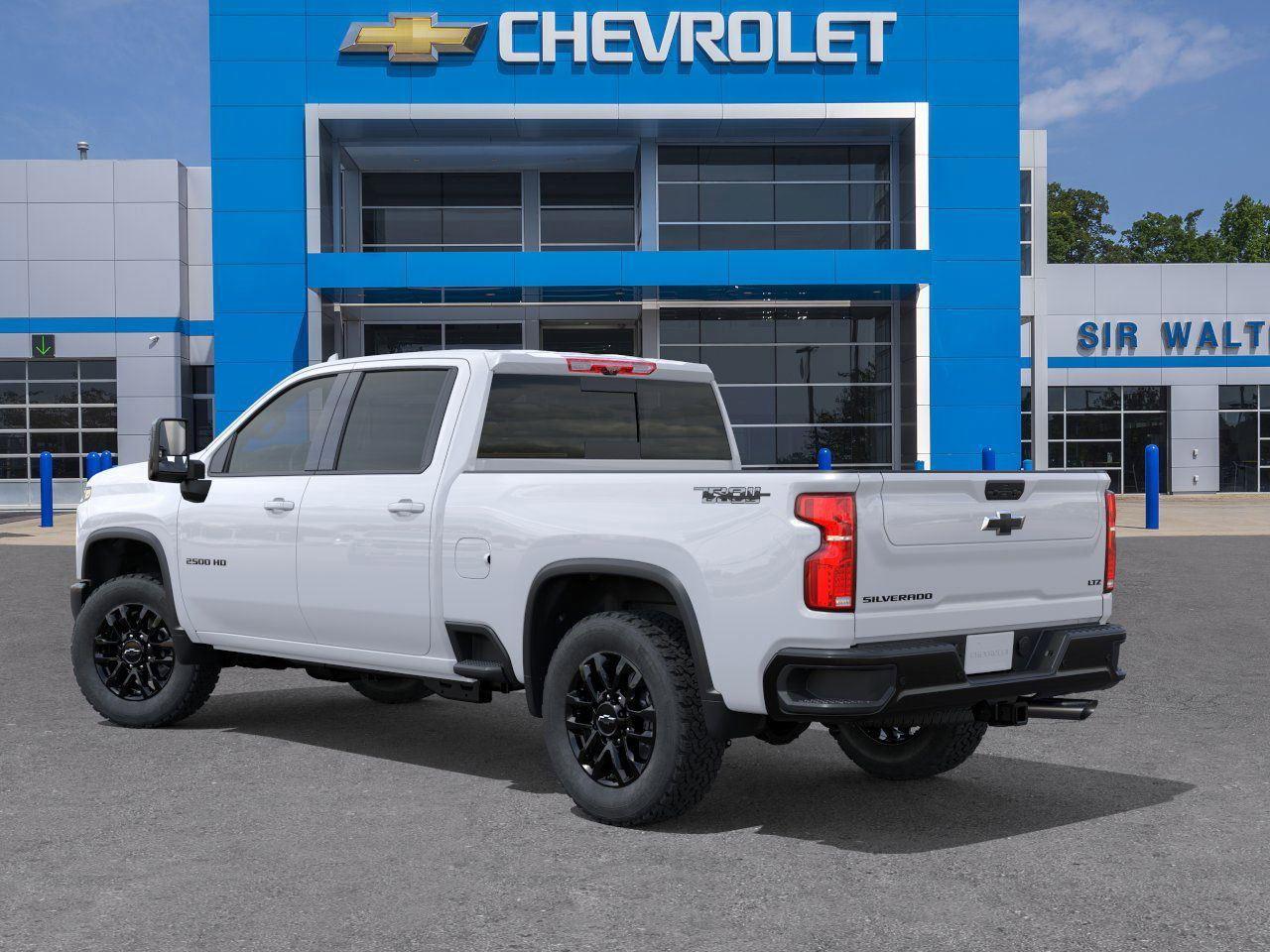 2026 Chevrolet Silverado 2500HD LTZ - Summit White exterior view 3