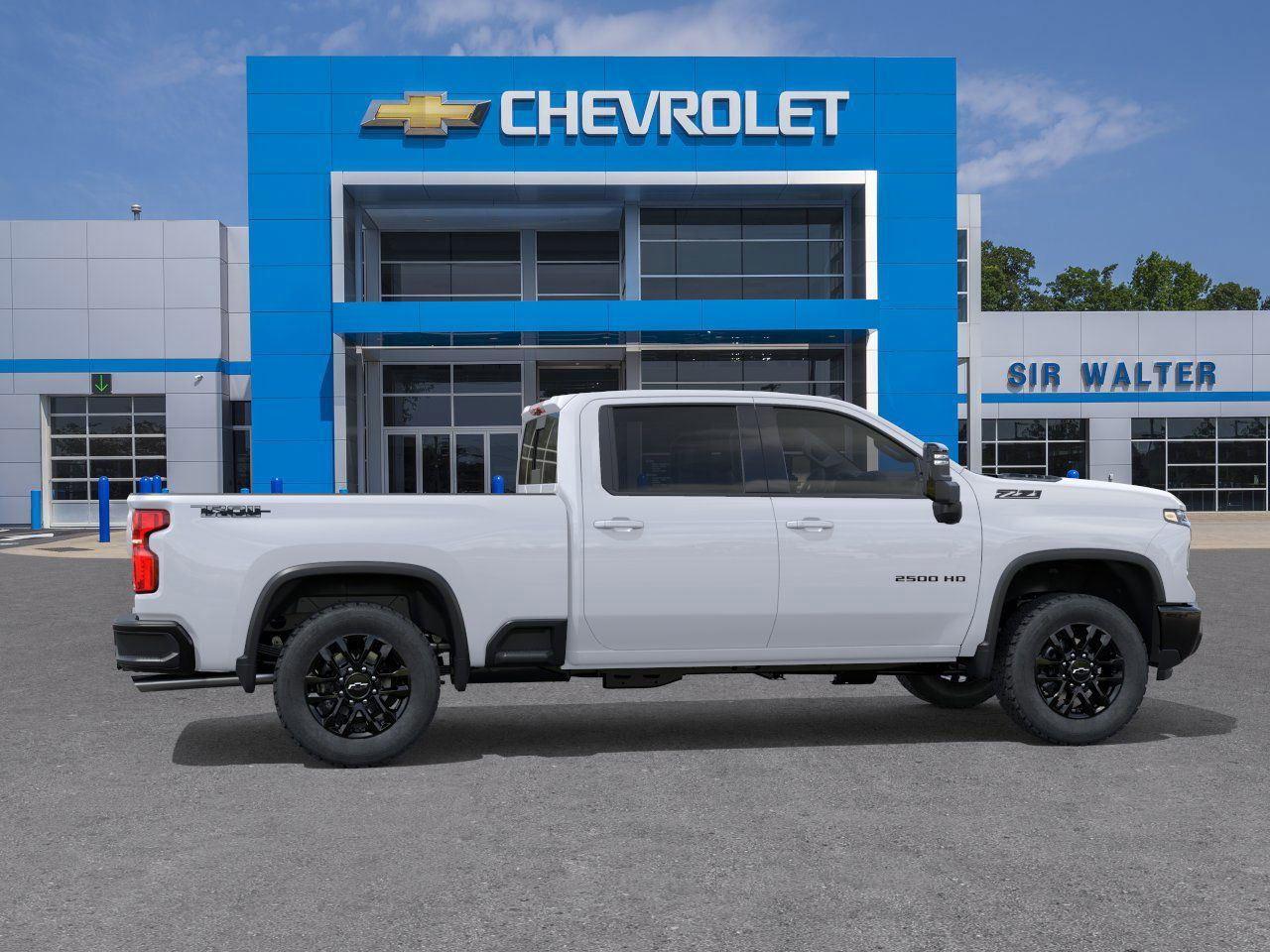 2026 Chevrolet Silverado 2500HD LTZ - Summit White exterior view 5