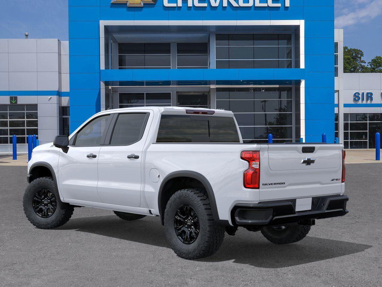 2026 Chevrolet Silverado 1500 ZR2 - Summit White exterior view 3