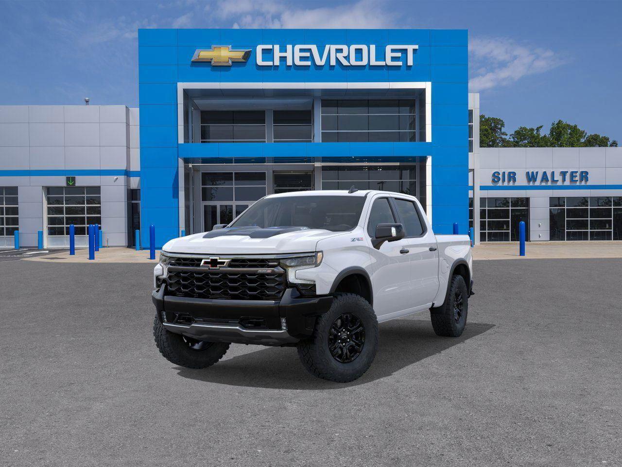 2026 Chevrolet Silverado 1500 ZR2 - Summit White exterior view 8