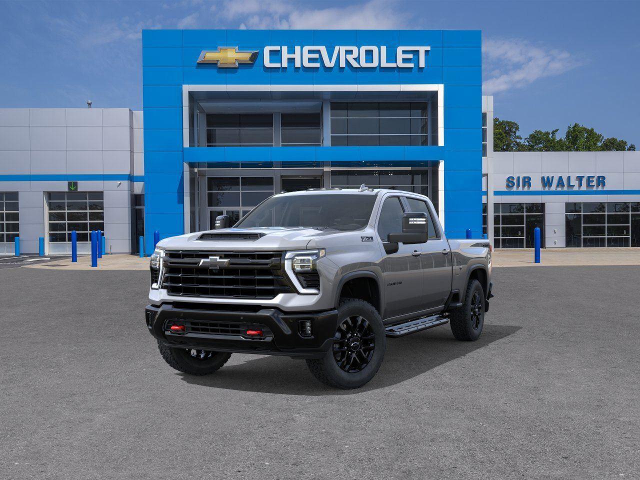 2026 Chevrolet Silverado 2500HD LTZ - Sterling Gray Metallic exterior view 9