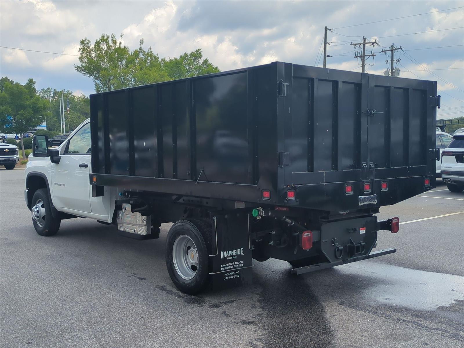 2025 Chevrolet Silverado 3500HD CC Work Truck - Summit White exterior view 3