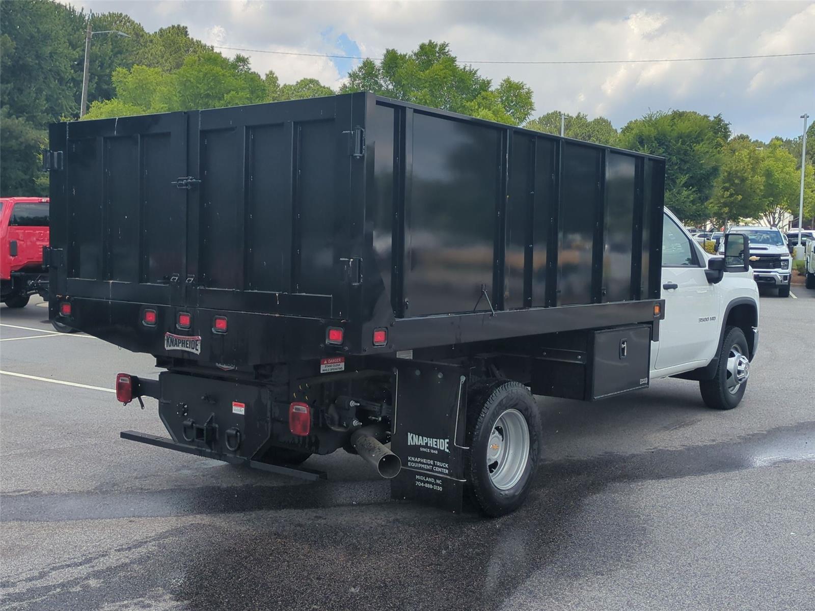 2025 Chevrolet Silverado 3500HD CC Work Truck - Summit White exterior view 5