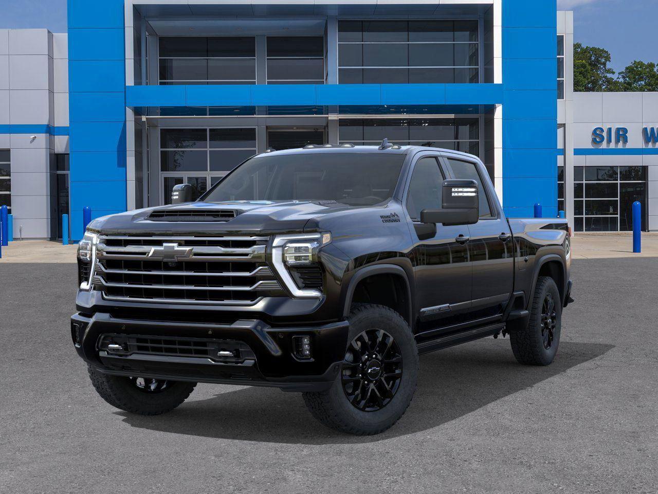 2026 Chevrolet Silverado 3500HD High Country - Black exterior view 6