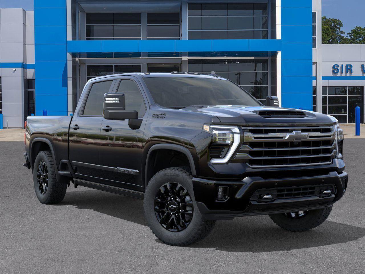 2026 Chevrolet Silverado 3500HD High Country - Black exterior view 7