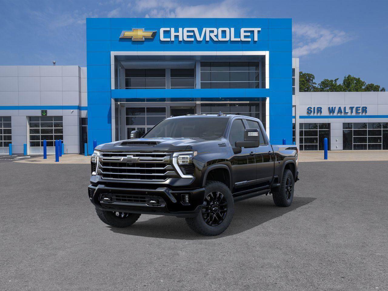 2026 Chevrolet Silverado 3500HD High Country - Black exterior view 8