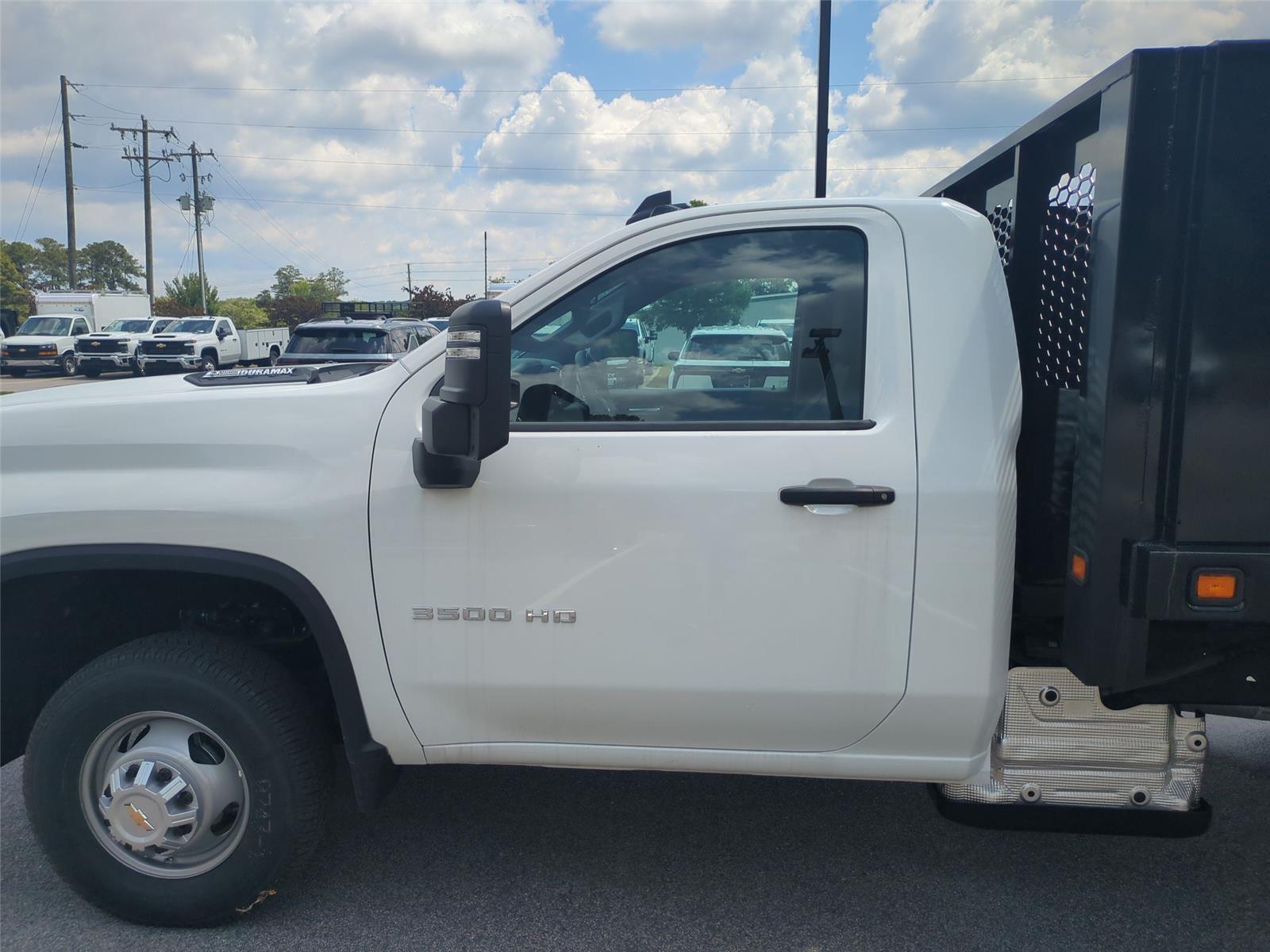 2025 Chevrolet Silverado 3500HD CC Work Truck - Summit White exterior view 12