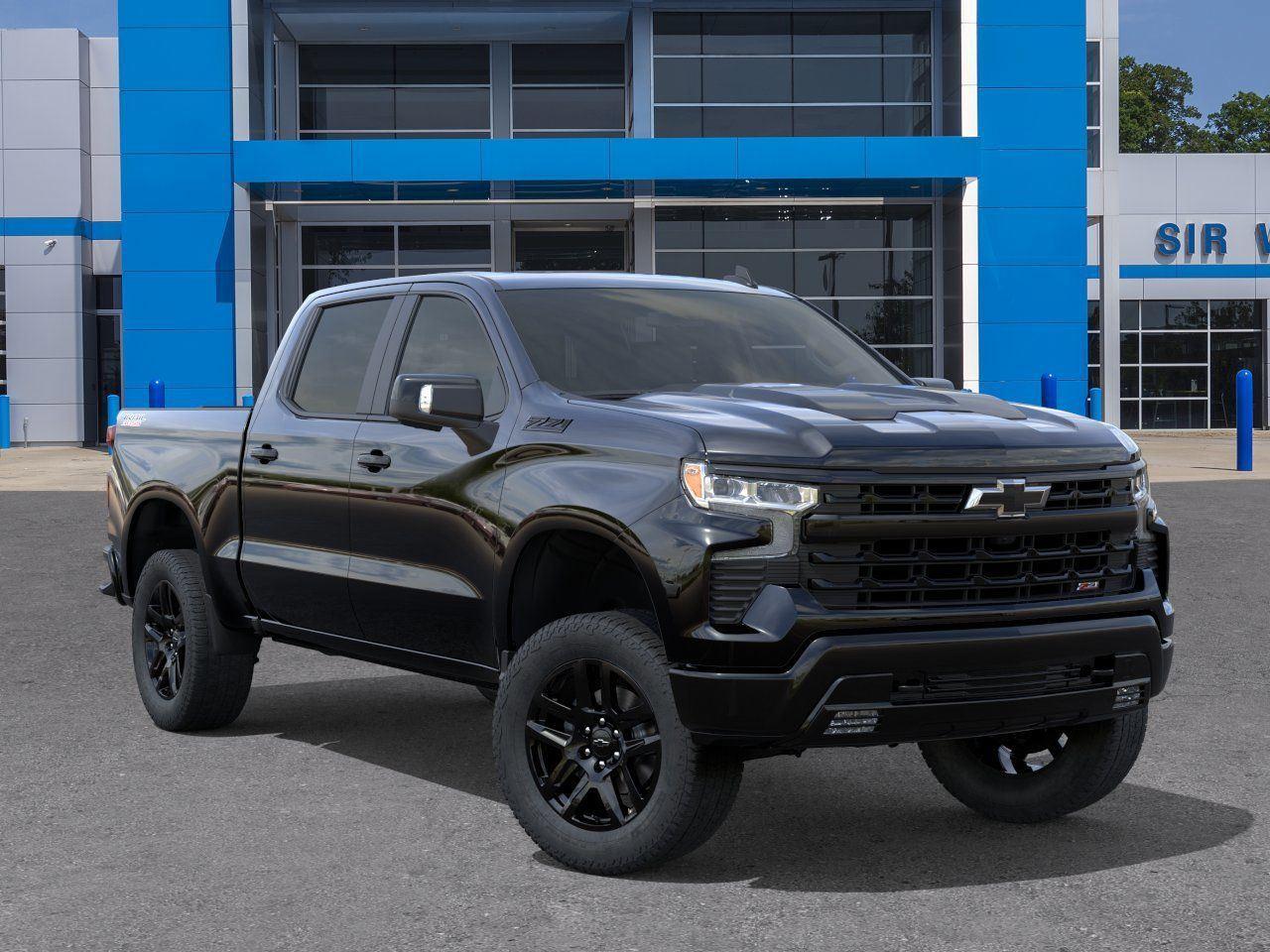 2026 Chevrolet Silverado 1500 LT Trail Boss - Black exterior view 8