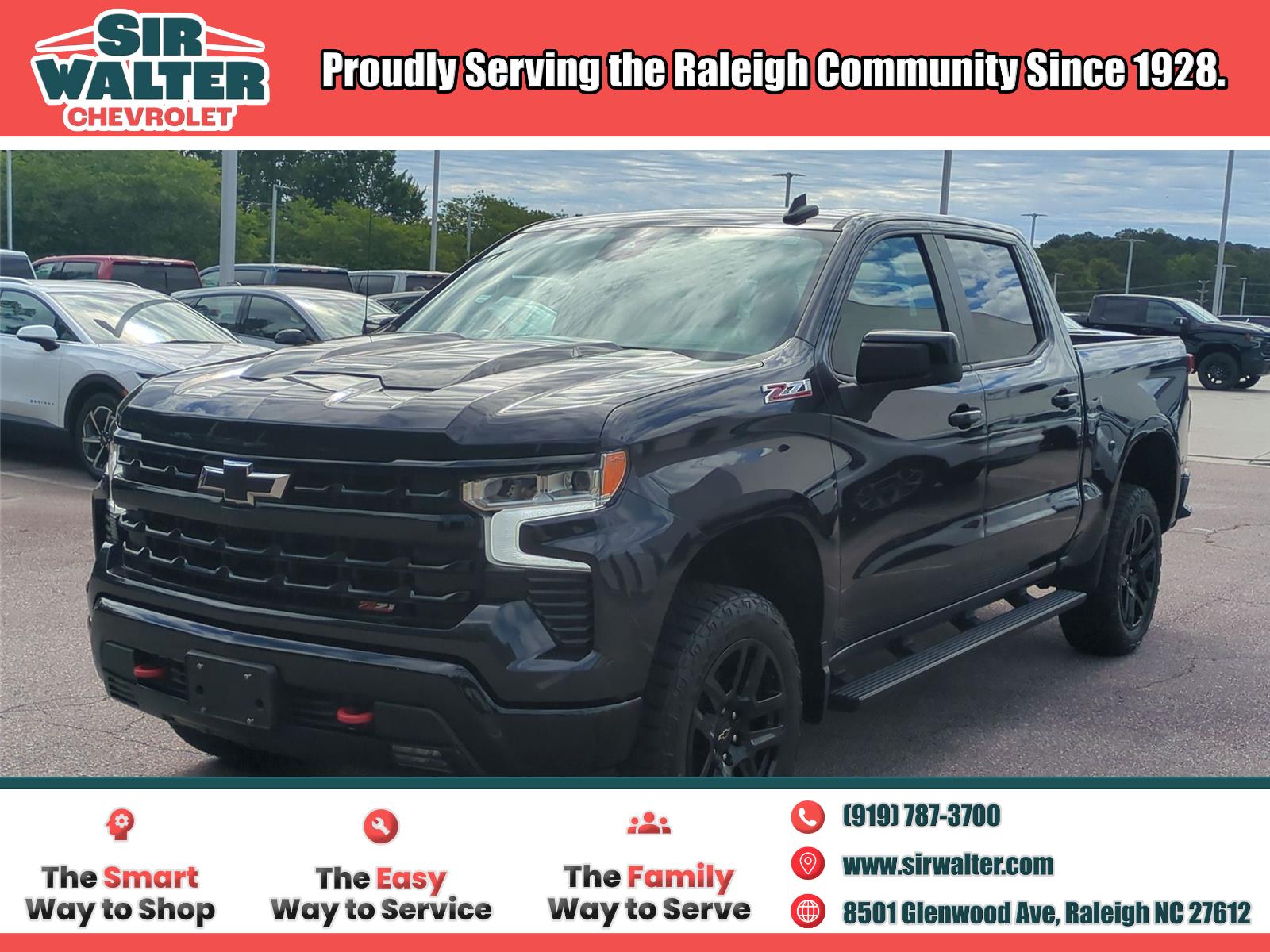 Dark Ash Metallic 2023 Chevrolet Silverado 1500 Pickup Truck Four-Wheel Drive Automatic