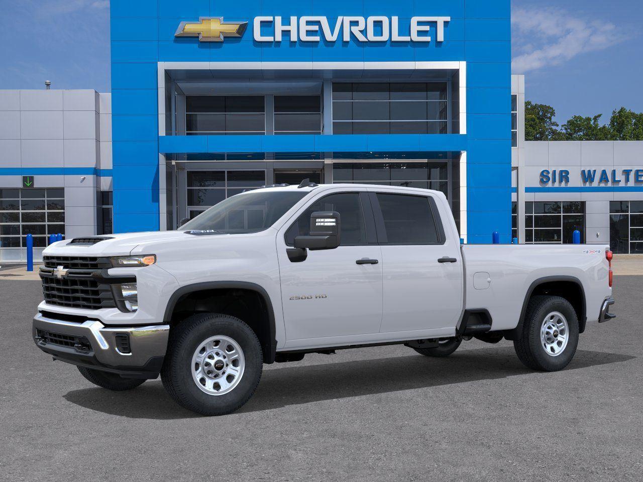 2026 Chevrolet Silverado 2500HD Work Truck - Summit White exterior view 2