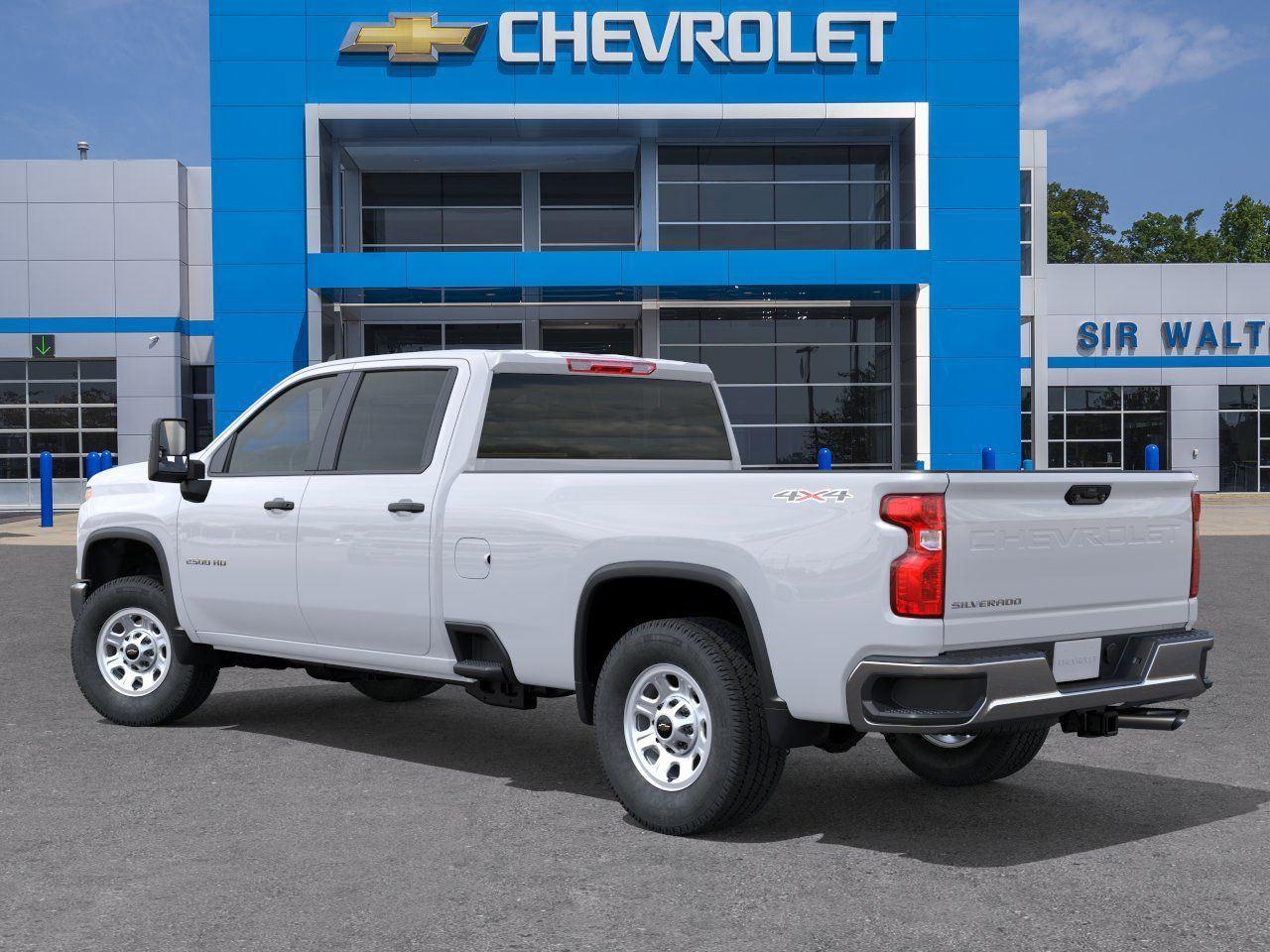 2026 Chevrolet Silverado 2500HD Work Truck - Summit White exterior view 3