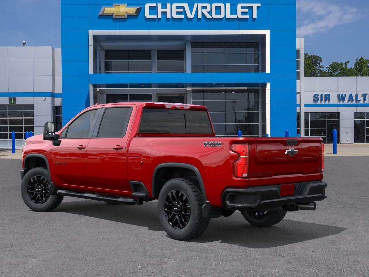 2026 Chevrolet Silverado 3500HD LTZ - Radiant Red Tintcoat exterior view 4