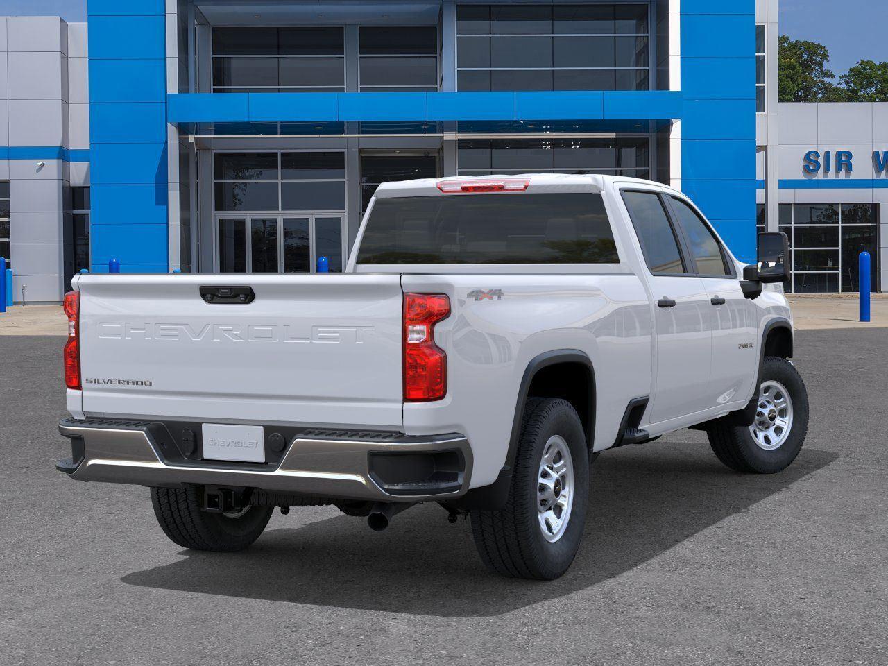2026 Chevrolet Silverado 2500HD Work Truck - Summit White exterior view 4