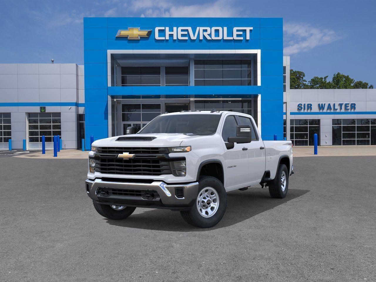 2026 Chevrolet Silverado 2500HD Work Truck - Summit White exterior view 8