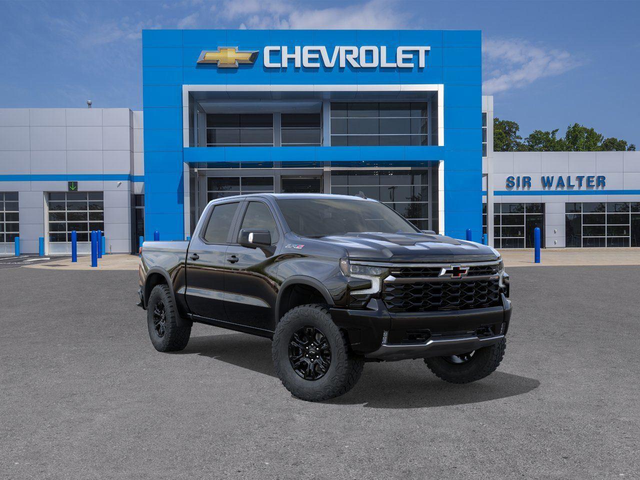 Black 2026 Chevrolet Silverado 1500 Pickup Truck Four-Wheel Drive Automatic