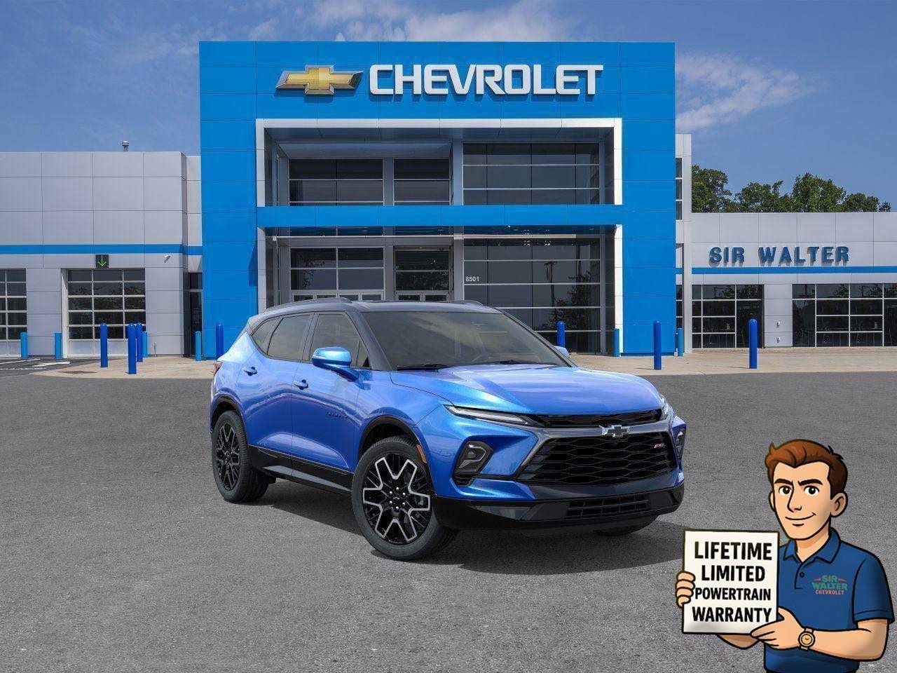 2026 Chevrolet Blazer RS - Riptide Blue Metallic exterior view 1