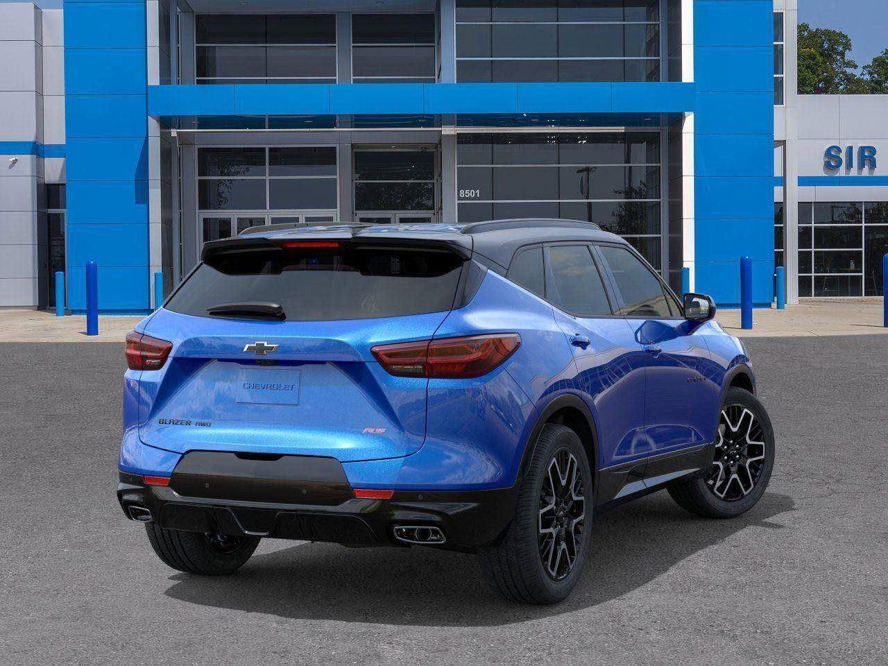2026 Chevrolet Blazer RS - Riptide Blue Metallic exterior view 4