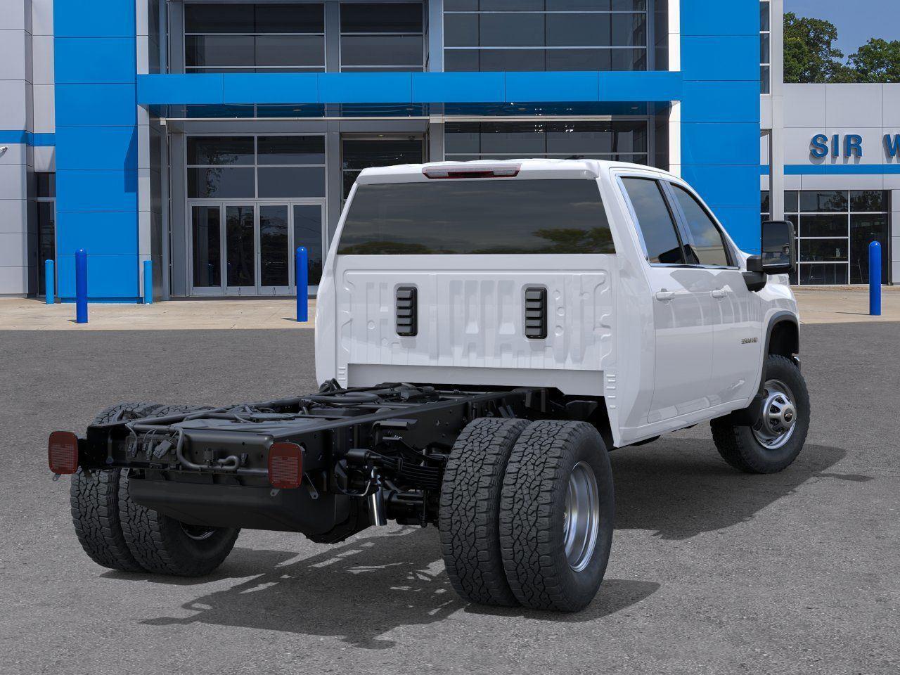 2026 Chevrolet Silverado 3500HD CC Work Truck - Summit White exterior view 4