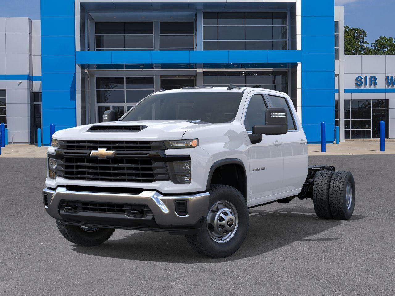 2026 Chevrolet Silverado 3500HD CC Work Truck - Summit White exterior view 6