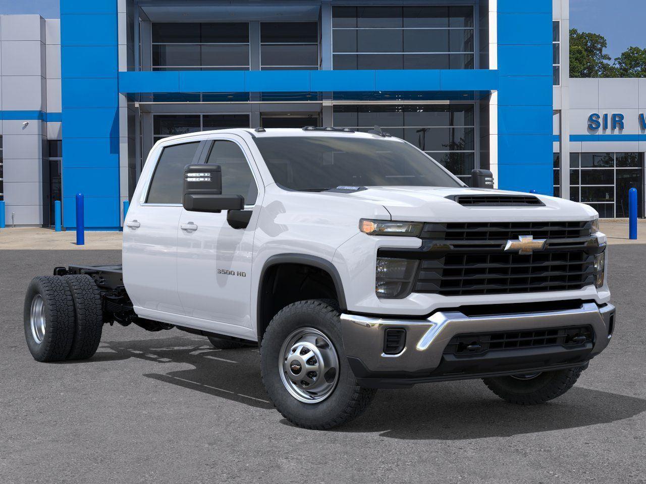 2026 Chevrolet Silverado 3500HD CC Work Truck - Summit White exterior view 7
