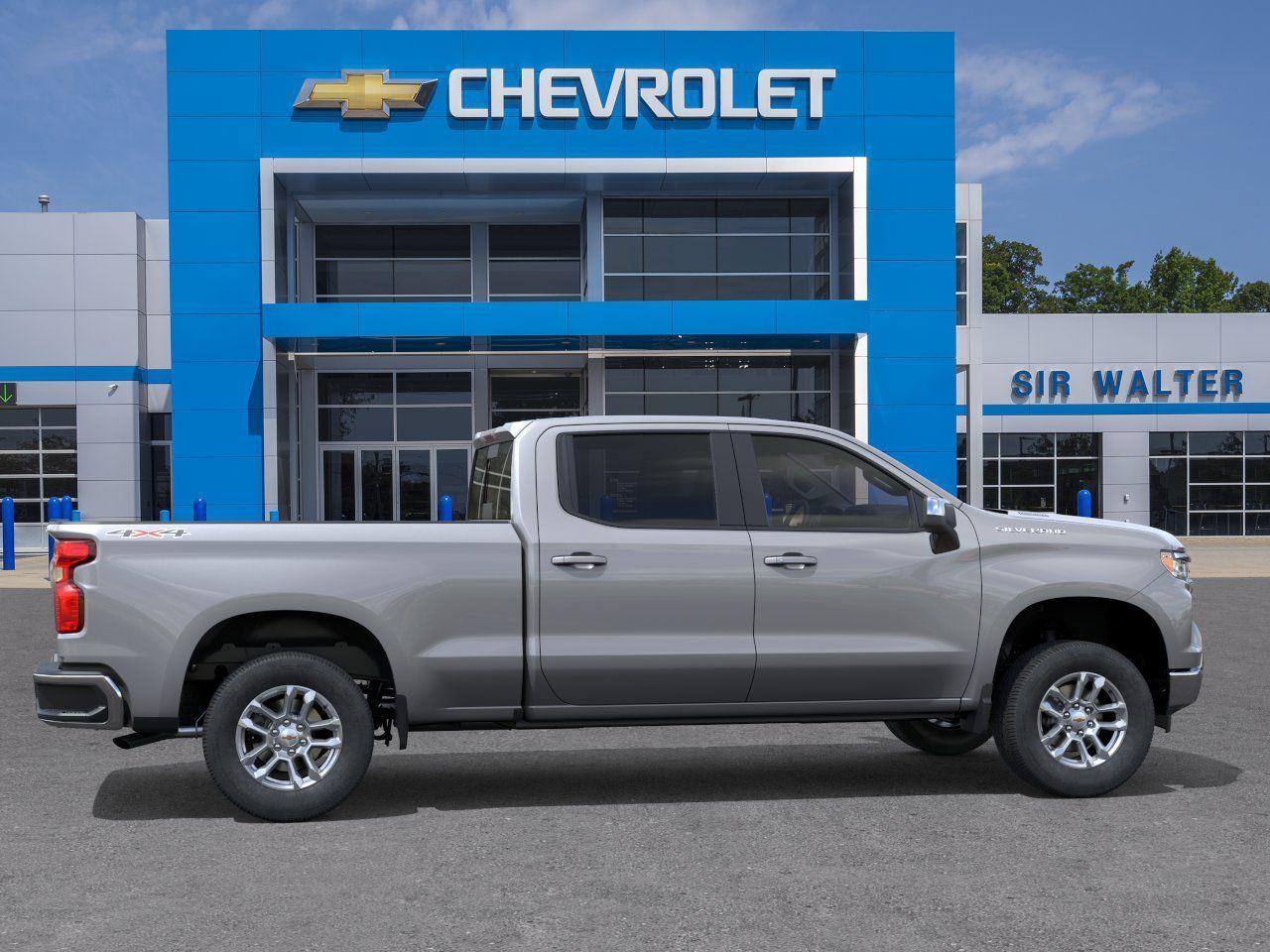 2026 Chevrolet Silverado 1500 LT - Sterling Gray Metallic exterior view 5