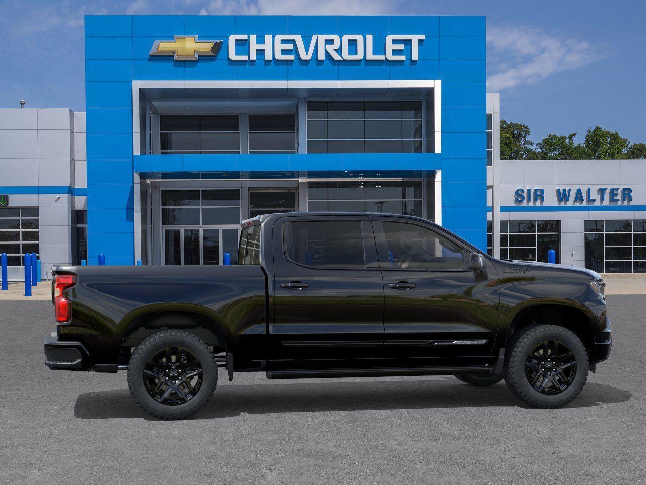 2026 Chevrolet Silverado 1500 High Country - Black exterior view 5
