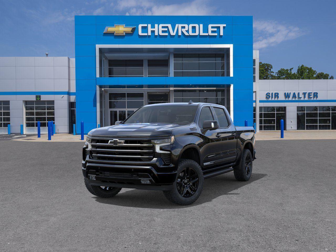 2026 Chevrolet Silverado 1500 High Country - Black exterior view 8