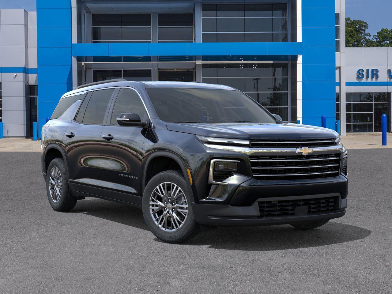 2026 Chevrolet Traverse FWD LT - Mosaic Black Metallic exterior view 8