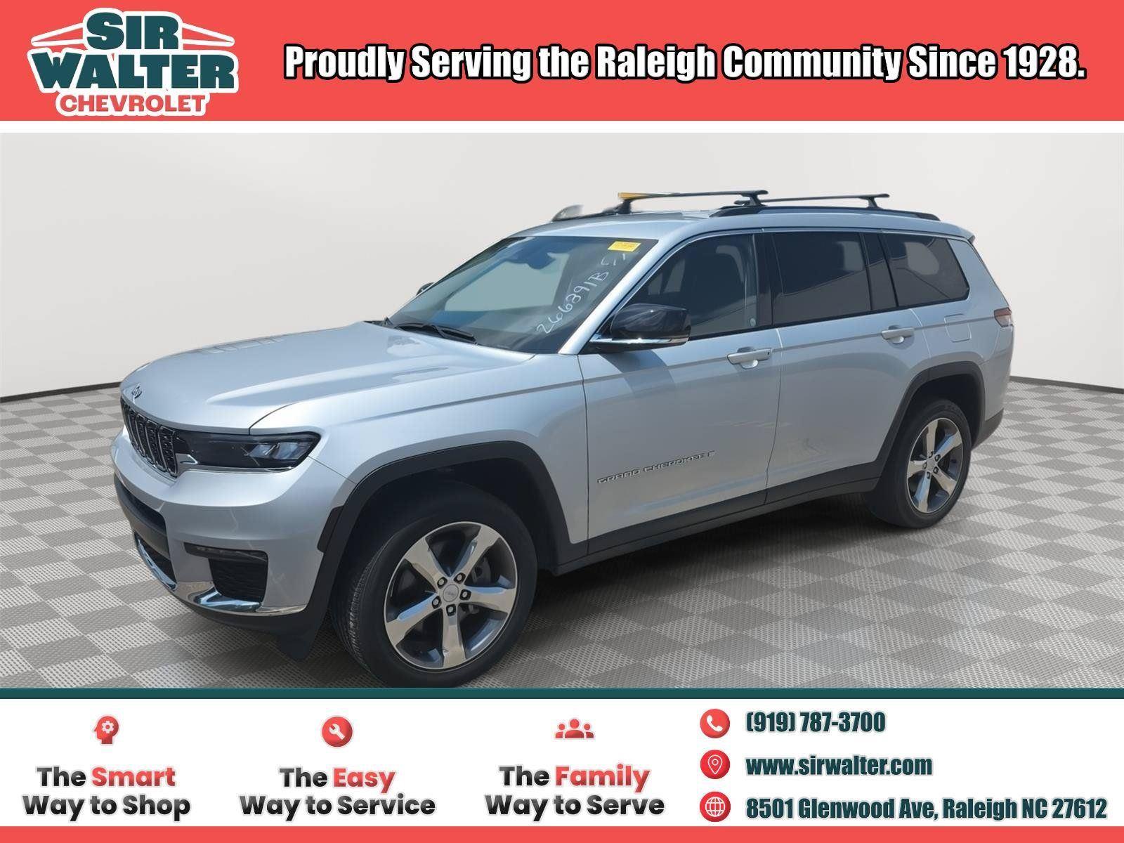 Silver Zynith 2021 Jeep Grand Cherokee L SUV / Crossover 4X2 8-Speed Automatic