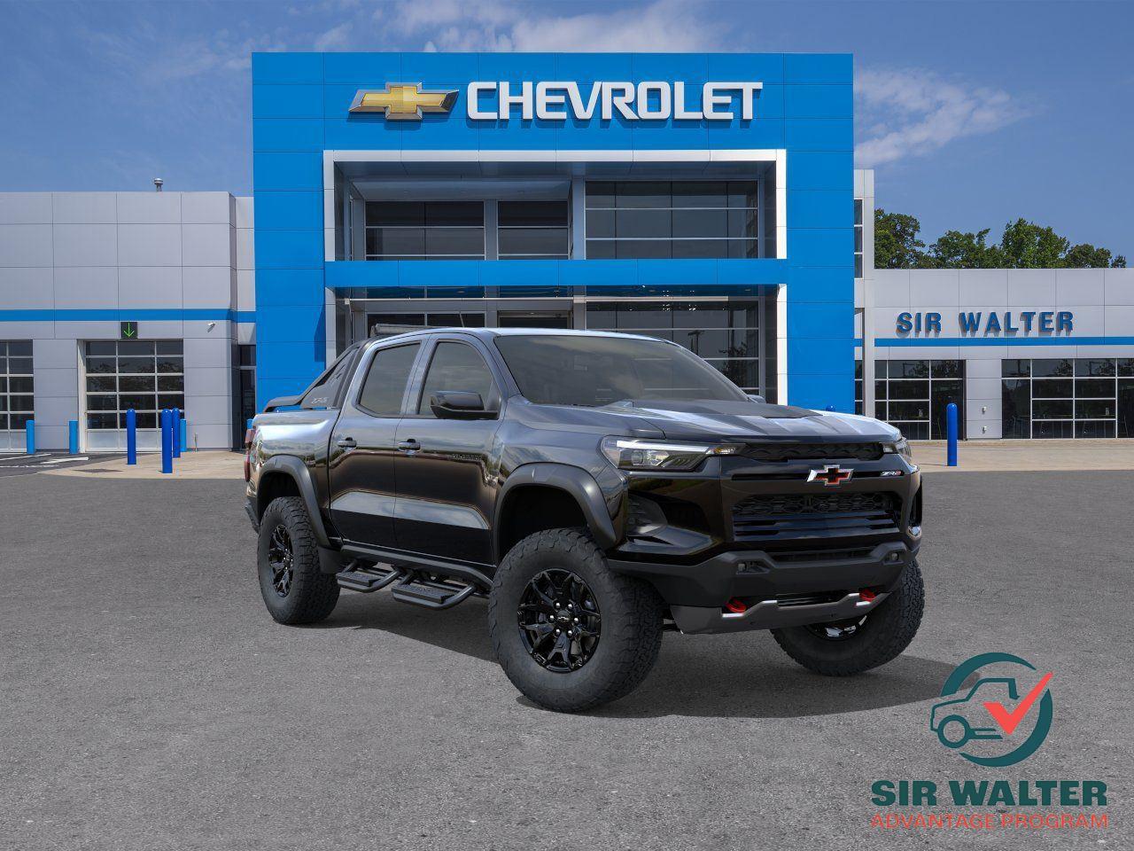 Black 2026 Chevrolet Colorado Pickup Truck Four-Wheel Drive 8-Speed Automatic