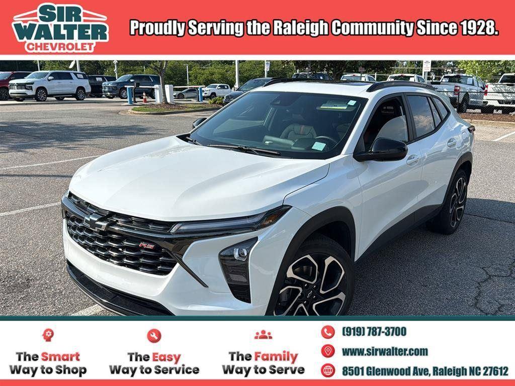 Summit White 2024 Chevrolet Trax SUV / Crossover Front-Wheel Drive 6-Speed Automatic