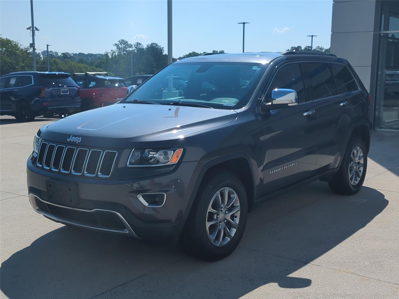 Gray (Granite Crystal Metallic Clearcoat) 2015 Jeep Grand Cherokee SUV / Crossover Four-Wheel Drive 8-Speed Automatic