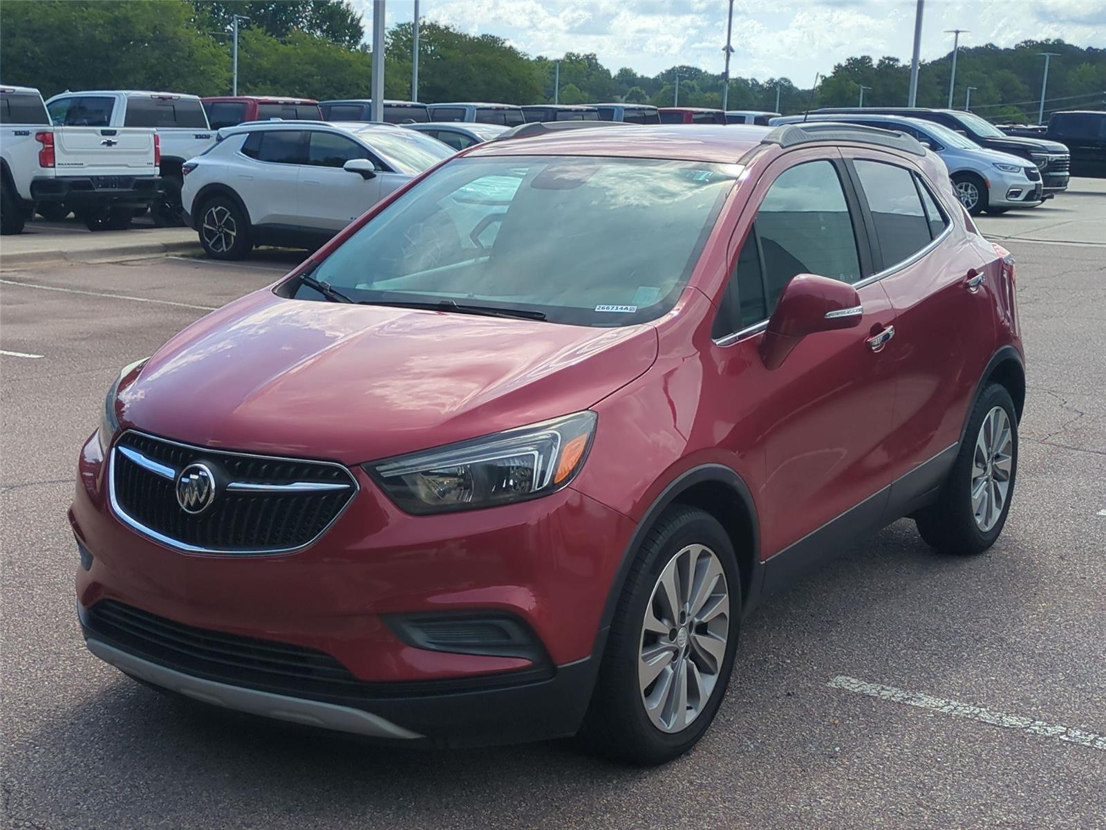 Winterberry Red Metallic 2019 Buick Encore SUV / Crossover Front-Wheel Drive 6-Speed Automatic Overdrive