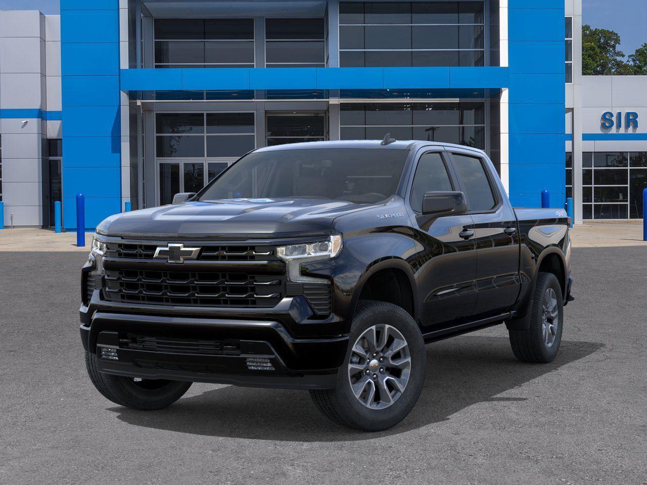 2026 Chevrolet Silverado 1500 RST - Black exterior view 6