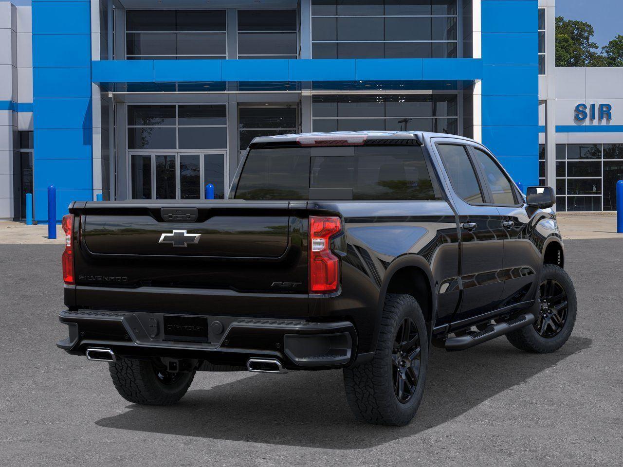 2026 Chevrolet Silverado 1500 RST - Black exterior view 5