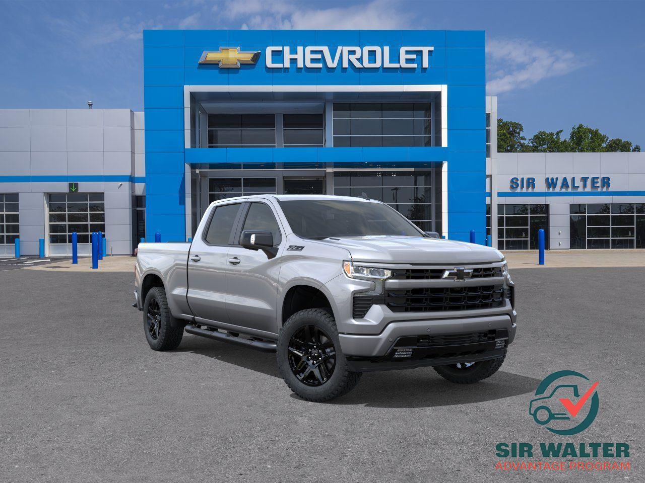 2026 Chevrolet Silverado 1500 RST - Sterling Gray Metallic exterior view 1