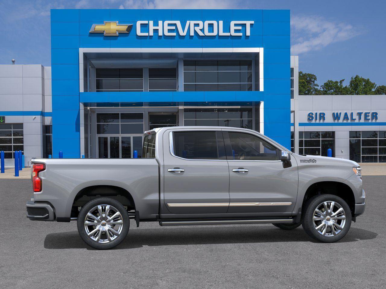 2026 Chevrolet Silverado 1500 High Country - Sterling Gray Metallic exterior view 6