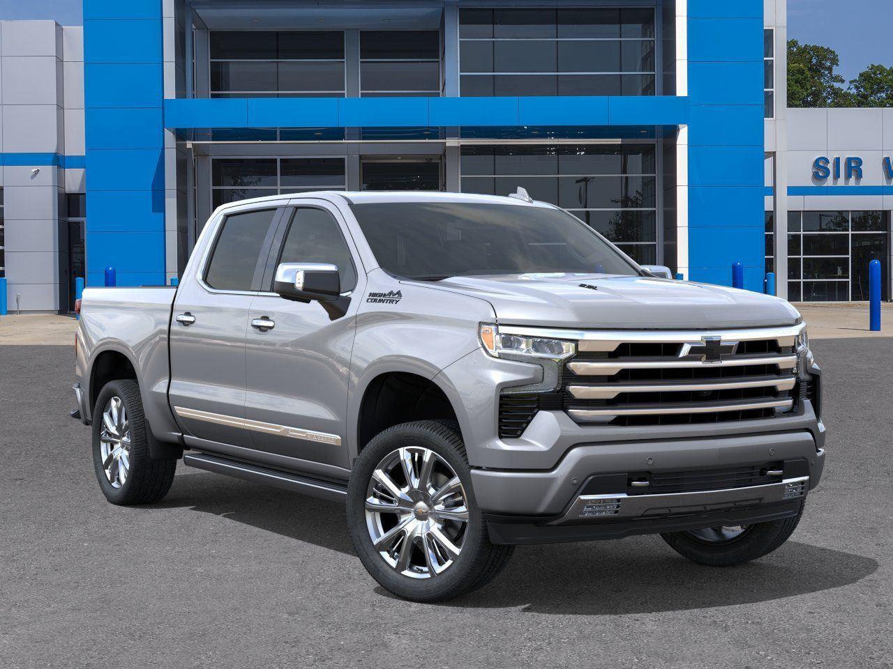 2026 Chevrolet Silverado 1500 High Country - Sterling Gray Metallic exterior view 8