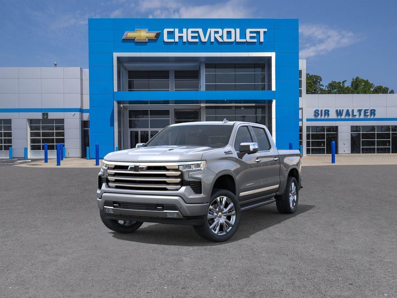 2026 Chevrolet Silverado 1500 High Country - Sterling Gray Metallic exterior view 9