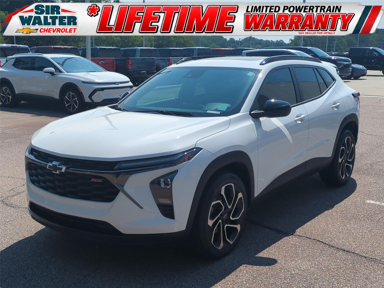 Summit White 2024 Chevrolet Trax SUV / Crossover Front-Wheel Drive 6-Speed Automatic