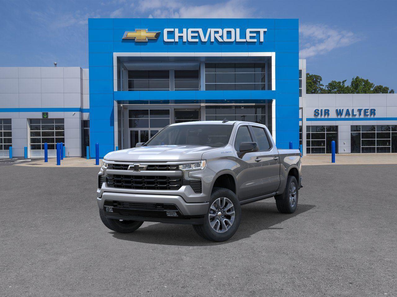 2026 Chevrolet Silverado 1500 RST - Sterling Gray Metallic exterior view 9