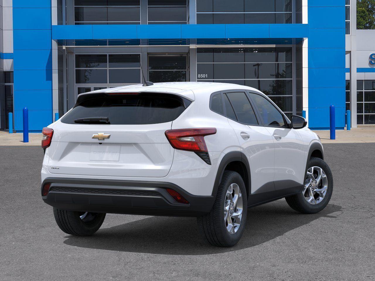 2026 Chevrolet Trax LS - Summit White exterior view 4