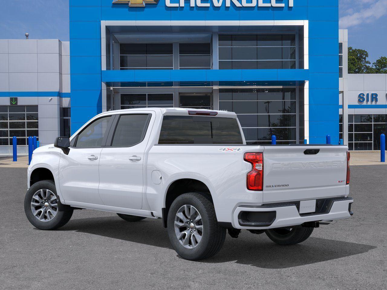 2026 Chevrolet Silverado 1500 RST - Summit White exterior view 4