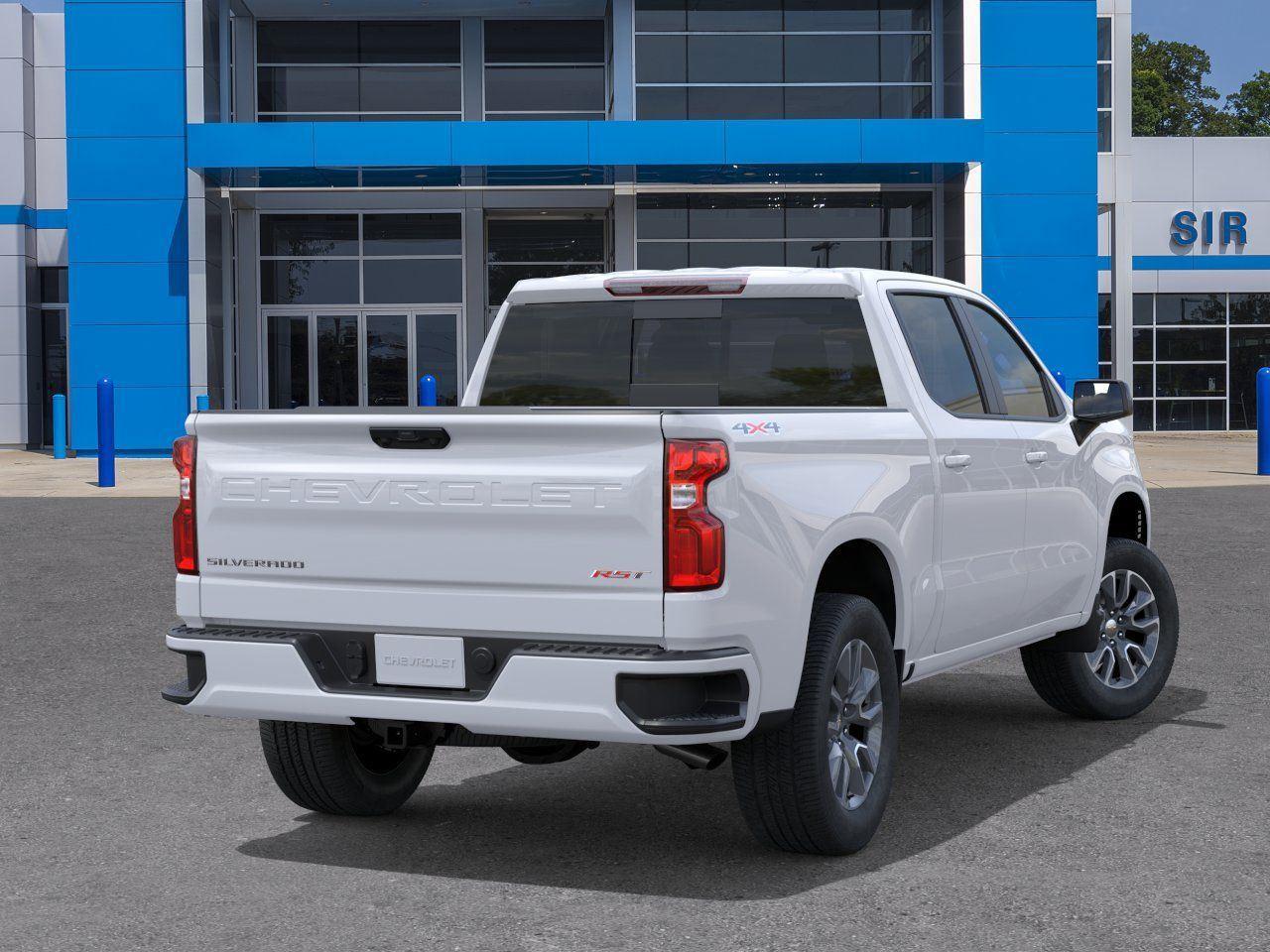 2026 Chevrolet Silverado 1500 RST - Summit White exterior view 5