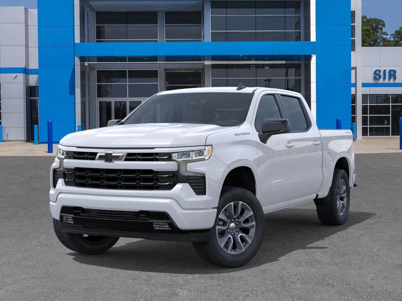 2026 Chevrolet Silverado 1500 RST - Summit White exterior view 7